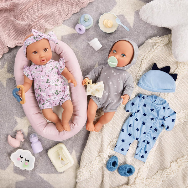 Fütter- und Pflegeset für Babypuppen