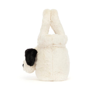 Plüschtasche – Fleckiger Hund