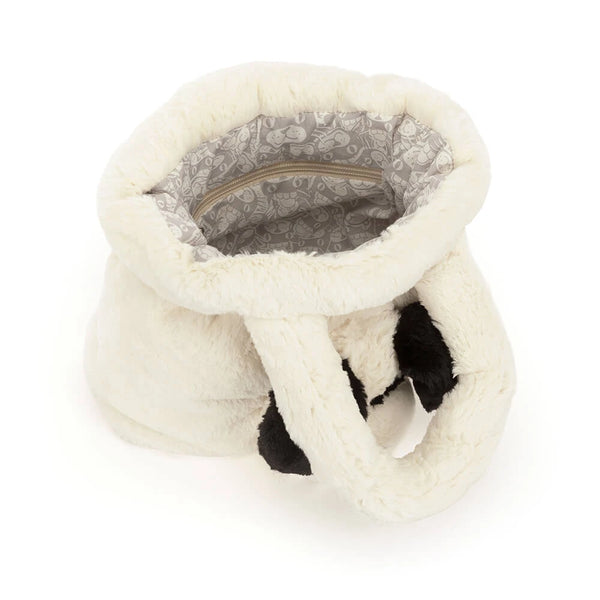 Plüschtasche – Fleckiger Hund
