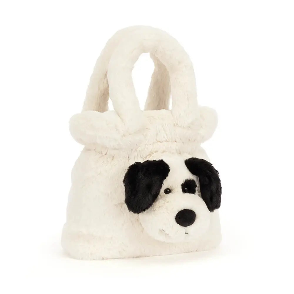 Plüschtasche – Fleckiger Hund
