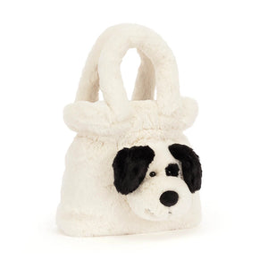 Plüschtasche – Fleckiger Hund