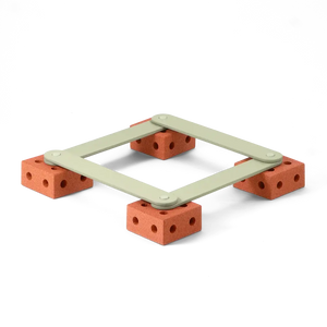 Balance Track Set – Burnt Orange/Dusty Green