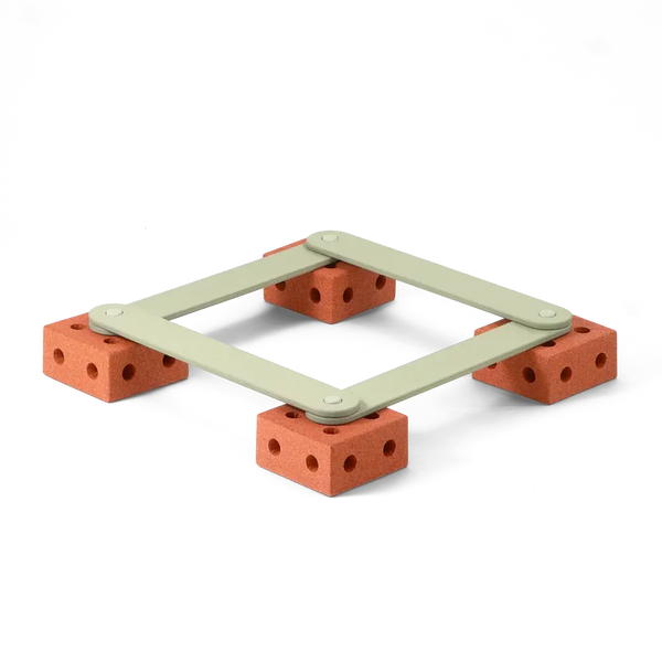 Balance Track Set – Burnt Orange/Dusty Green