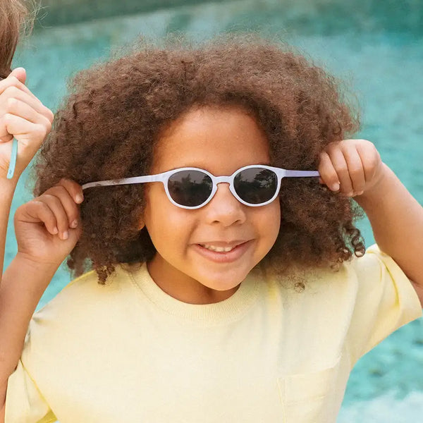 Flexible Kindersonnenbrille Wazz 1-2 J. - Lavender