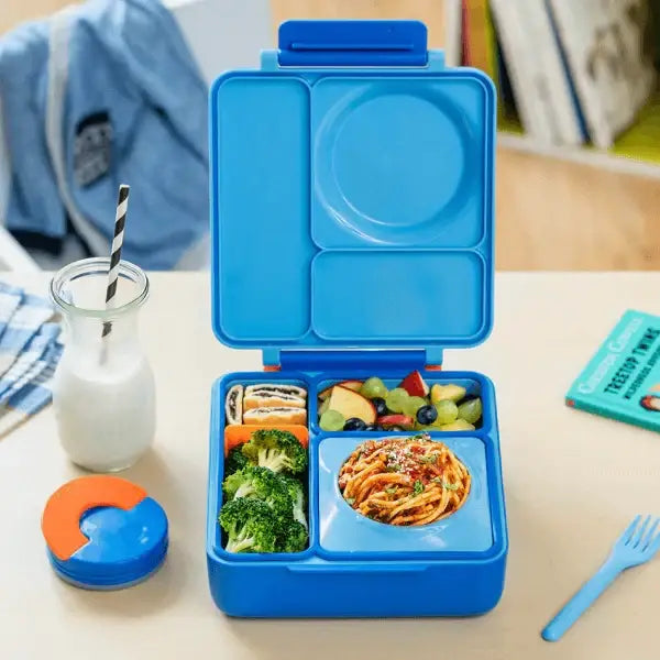 Lunchbox mit Thermoskanne OmieBox – Blue Sky