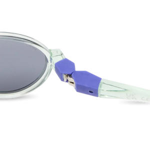 Flexible polarisierte Kindersonnenbrille Pop 7-12 J. - Tea Blackberry