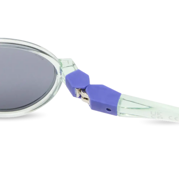 Flexible polarisierte Kindersonnenbrille Pop 7-12 J. - Tea Blackberry