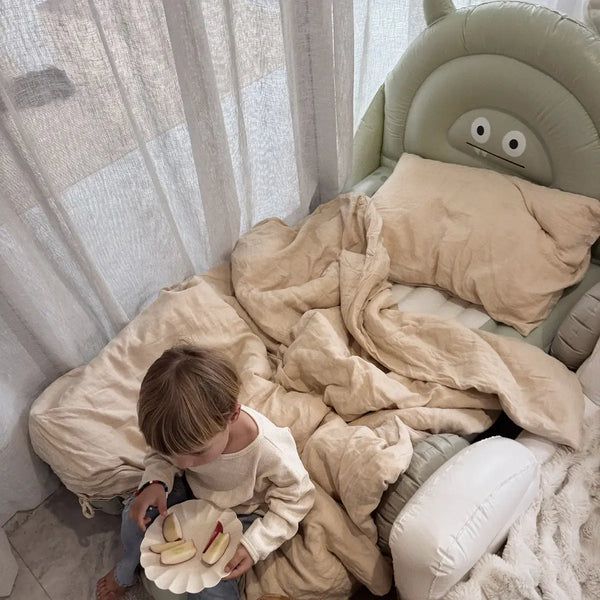 Aufblasbares Kinderbett – Monster Sage