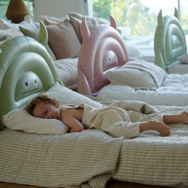 Aufblasbares Kinderbett – Monster Sage