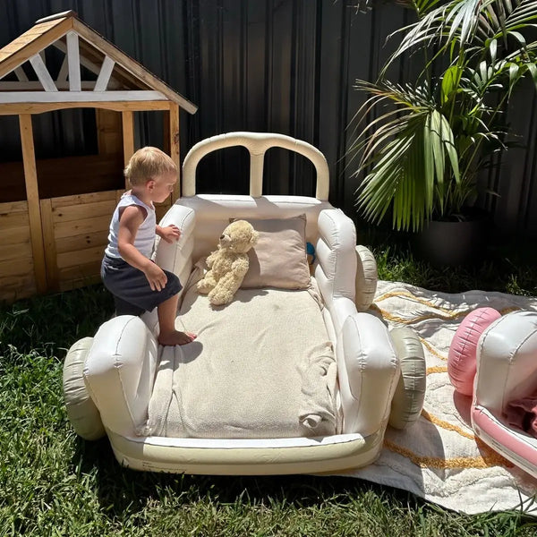 Aufblasbares Kinderbett – Summer Van Sand