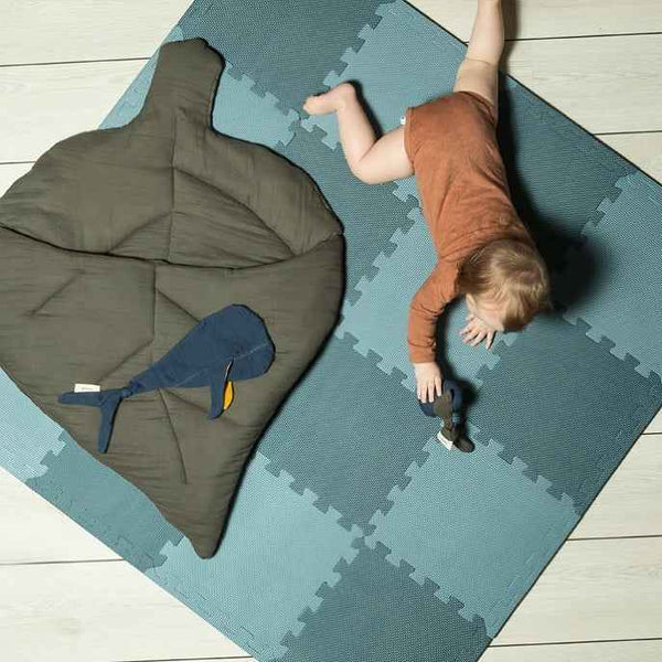 Schaumstoffmatte 100x100cm – Blau