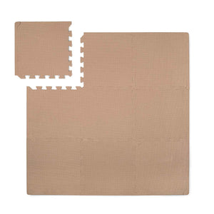 Schaumstoffmatte 100x100cm – Hellbraun