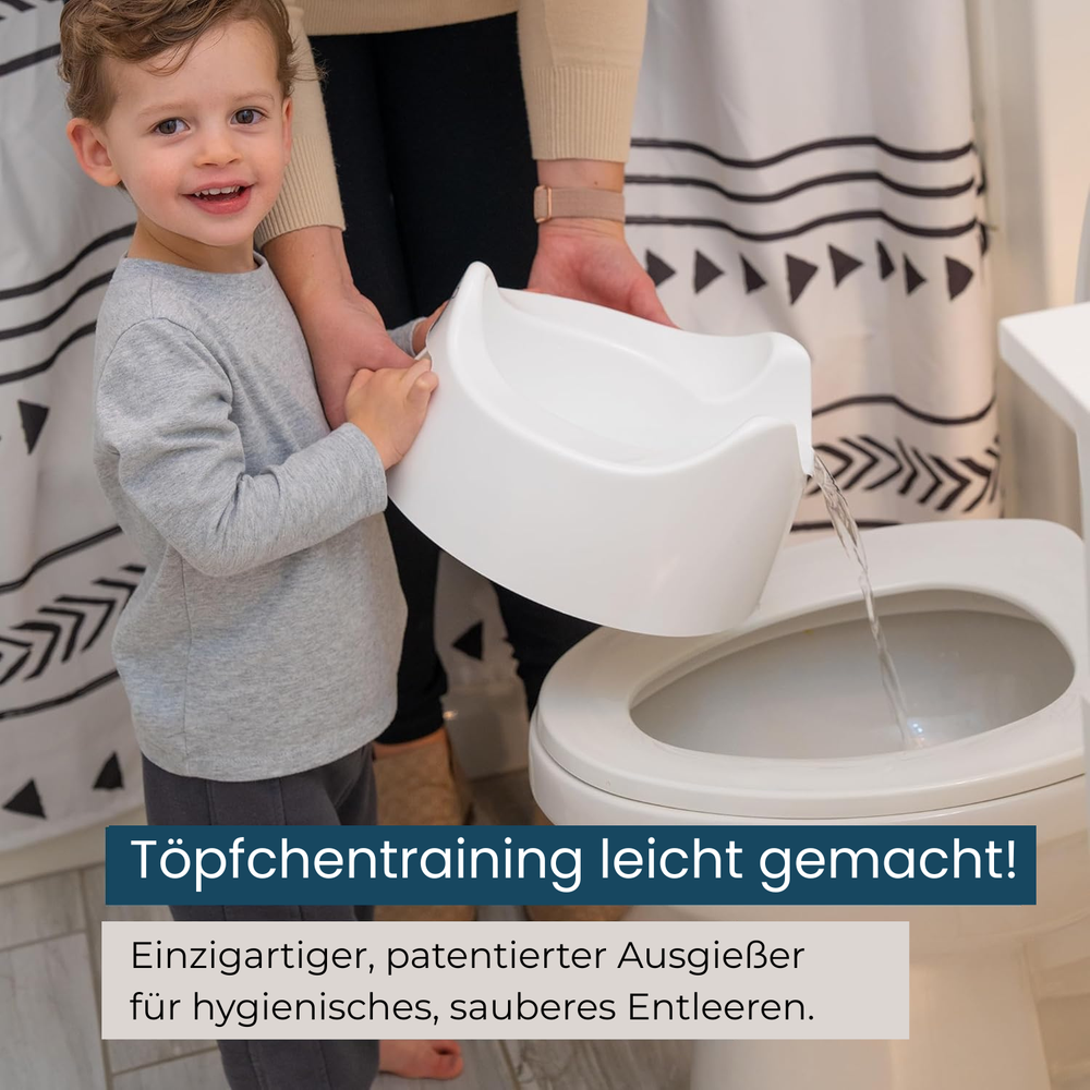 Kindertöpfchen - ergonomisch & hygienisch - Gelb