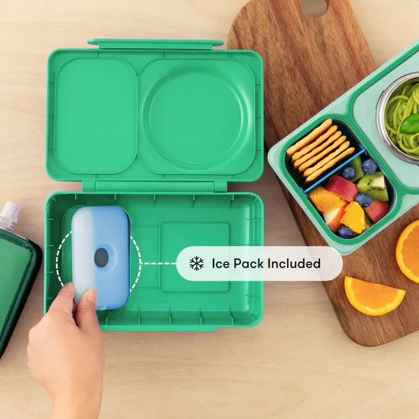 Lunchbox mit Thermosbehälter OmieBox Up - Jade Green