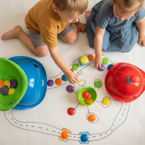Bilibo Dots - Bunte Spielsteine für kreatives Spielen - 36 Stück