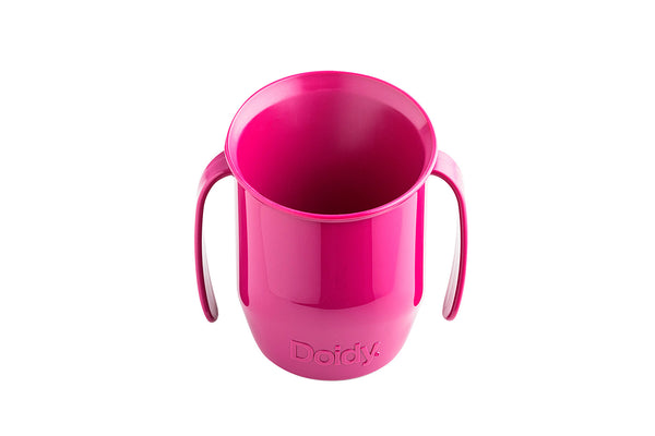 Doidy Cup Fuchsia kaufen Bickiepegs Kinder Trinkbecher mit zwei Griffen in leuchtendem Pink