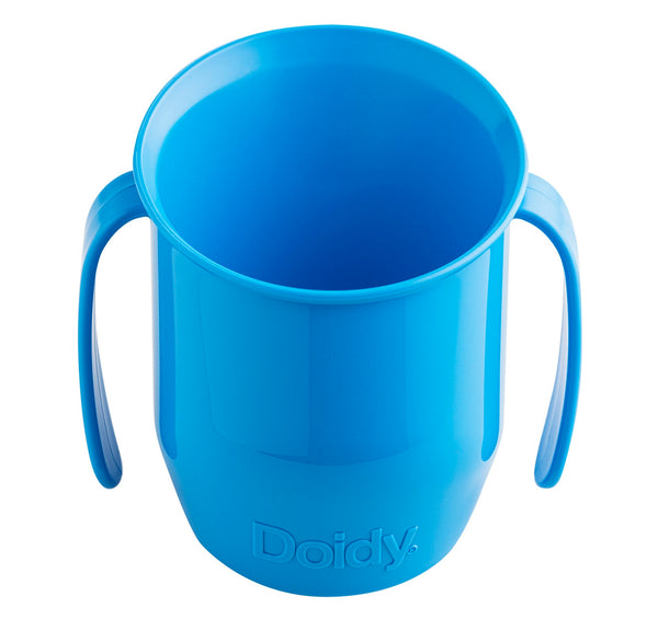 Doidy Cup hellblau kaufen - Kinderbecher mit zwei Griffen von Bickiepegs für einfaches Trinken