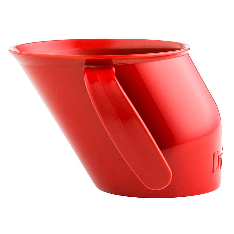 Roter Kubek Doidy Cup kaufen Rot von Bickiepegs mit praktischem Griff für Kinder