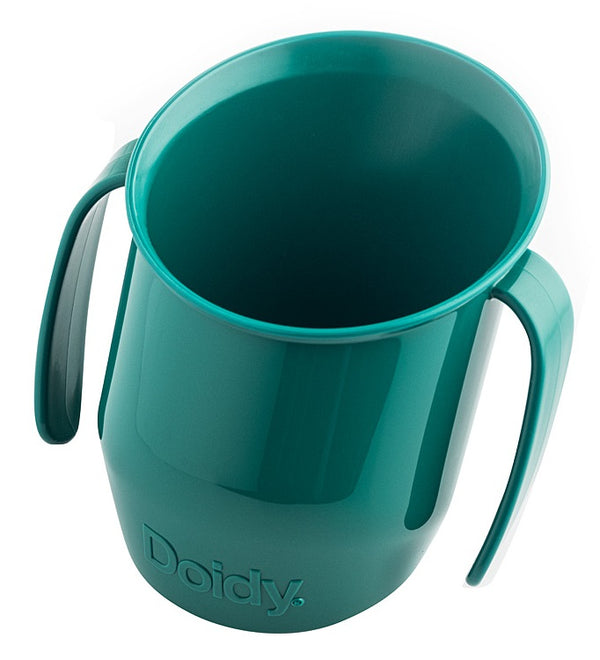 Grüner Doidy Cup Kubek mit zwei Griffen Lerntrinkbecher Doidy Cup kaufen