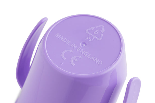 Lila Doidy Cup von Bickiepegs mit CE-Kennzeichnung und britischem Herstellungsaufdruck Doidy Cup lila kaufen