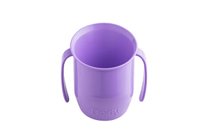 Doidy Cup lila kaufen lilafarbener Kubek mit zwei Griffen für einfache Handhabung