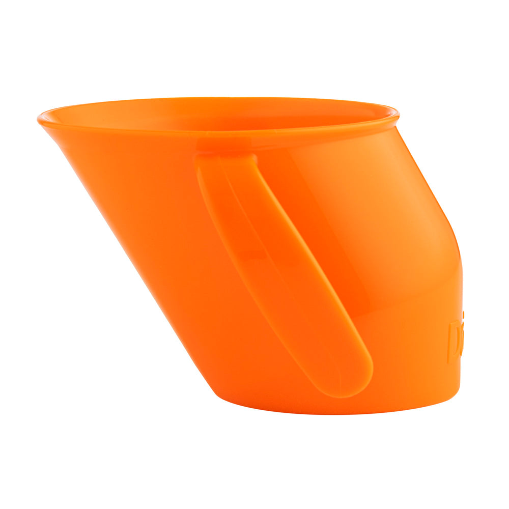 Doidy Cup orange kaufen Bickiepegs Trinkbecher mit schrägem Design für Kinder