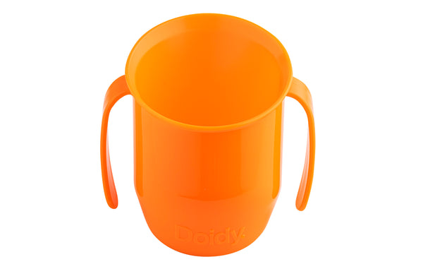 Bickiepegs Doidy Cup orange für Kinder mit zwei Griffen zum Doidy Cup orange kaufen