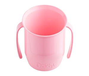 Doidy Cup rosa kaufen Kinder Trinkbecher mit zwei Griffen von Bickiepegs