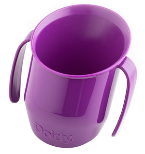 Doidy Cup violett kaufen Bickiepegs Kinderlerntrinkbecher mit zwei Griffen