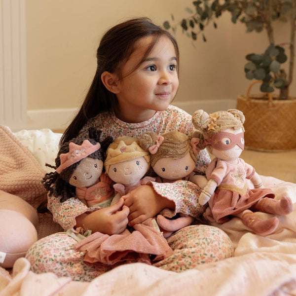 Puppe – Superheldin Rosa 35 cm