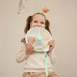 Großer Snackbehälter Snack Spinner- Mint Green