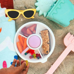 Großer Snackbehälter Snack Spinner – Coral Pink