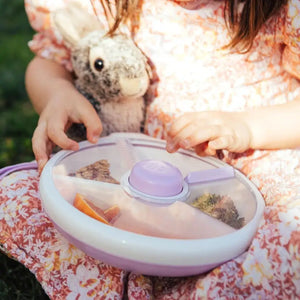 Großer Snackbehälter Snack Spinner – Coral Pink