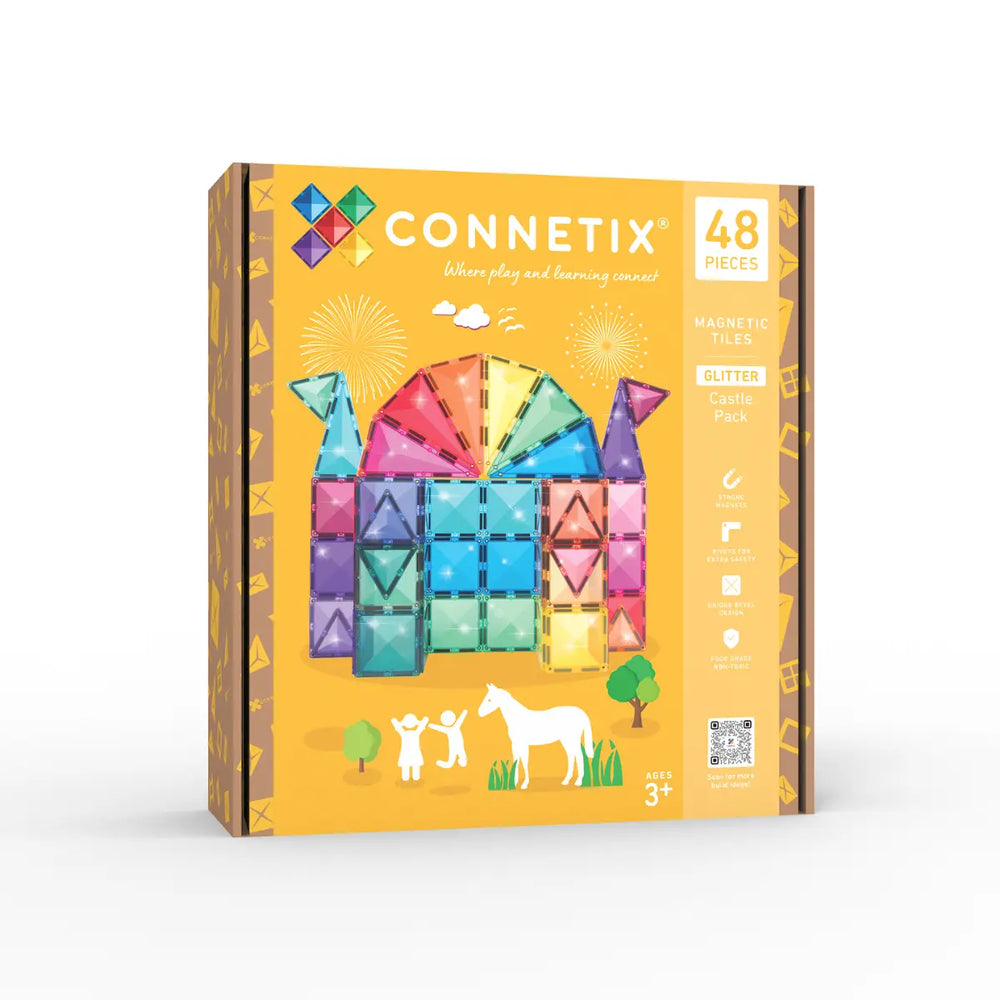Magnetklötze – Glitter Castle Pack 48 Teile