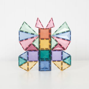 Magnetische Bausteine - Pastel Creative Pack (104 Teile)