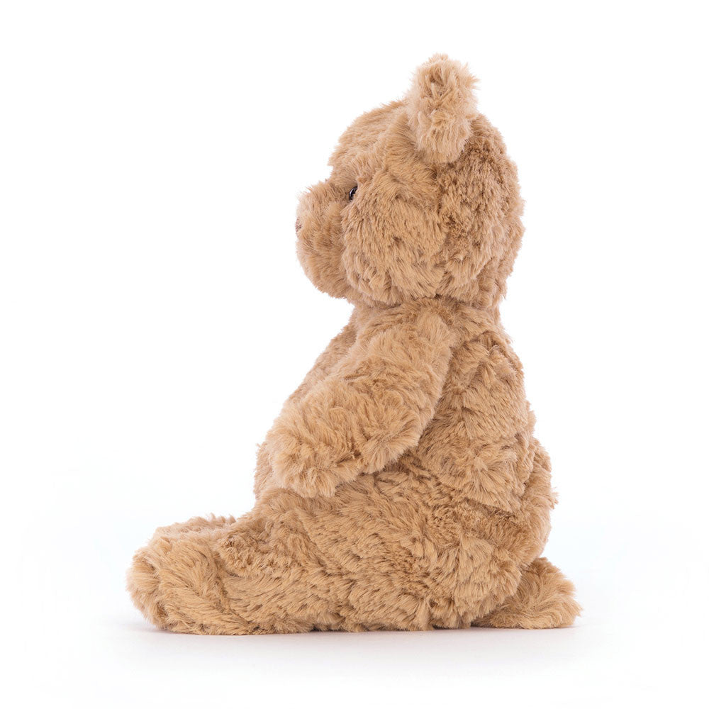 Plüschbär Jellycat – Bartholomew 14 cm weicher brauner Kuschelbär sitzend