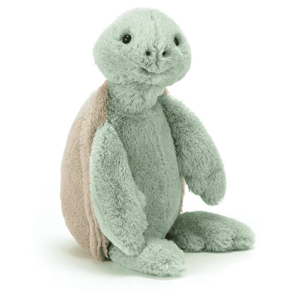 Jellycat Plüschschildkröte in sanften Grün- und Beigetönen für Kinder zum Kuscheln