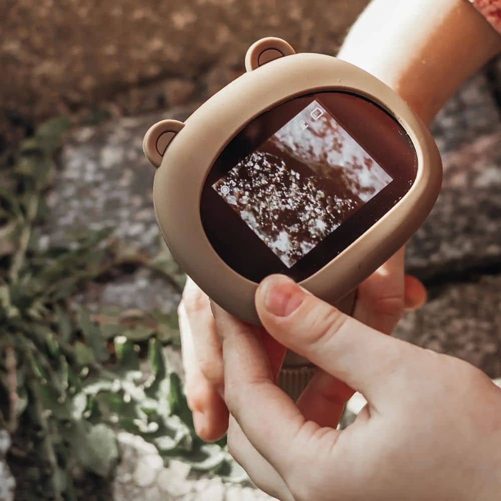 Kinder Mikroskop grün von KidLupe mit benutzerfreundlichen Bedienelementen für junge Entdecker