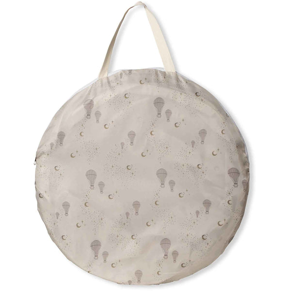 Runde Tasche für Kinderspieltunnel kaufen mit Luftballons und Sternenmotiv von That's Mine