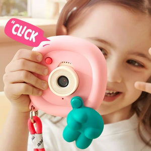 Mideer Kinderkamera rosa, mit kinderfreundlichem Design und einfachem Auslöser für kleine Fotografen