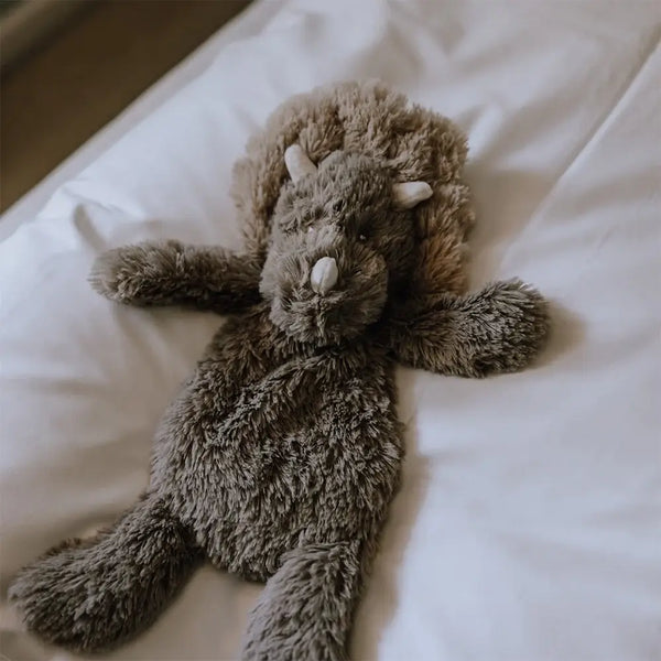 Kuscheltier mit Gewicht – Mini Dino