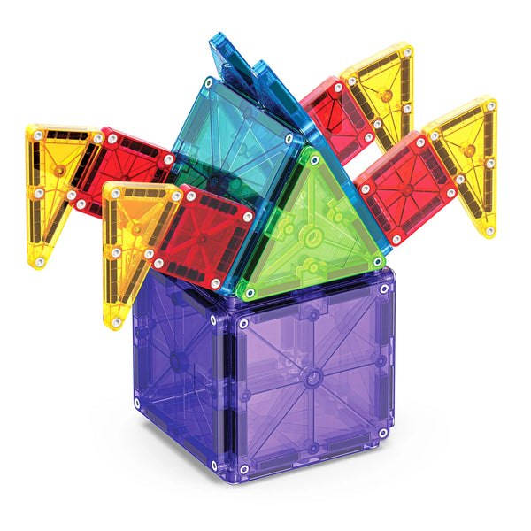 Bunte Magnetbausteine Kinder von MAGNA-TILES zum kreativen Bauen und Spielen