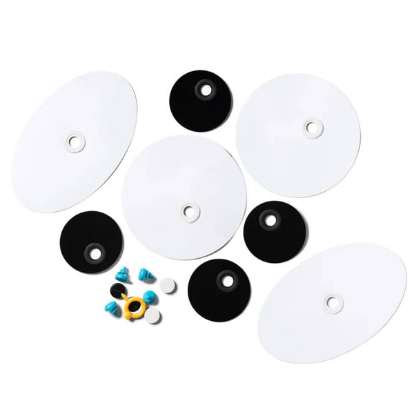 Makedo kreatives Formenset Kinder mit verschiedenen Formen in Schwarz und Weiß für kreatives Basteln