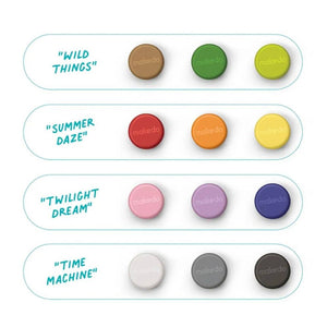 Narzędzia Makedo Scru-Dot Time Machine Set mit bunten Aufbewahrungsstücken für kreatives Basteln