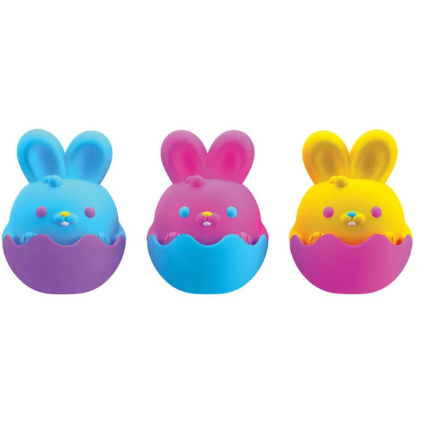 Schylling Needoh Bunnies and Chicks bunte Zabawka progresywna Spielzeug Hasen und Küken