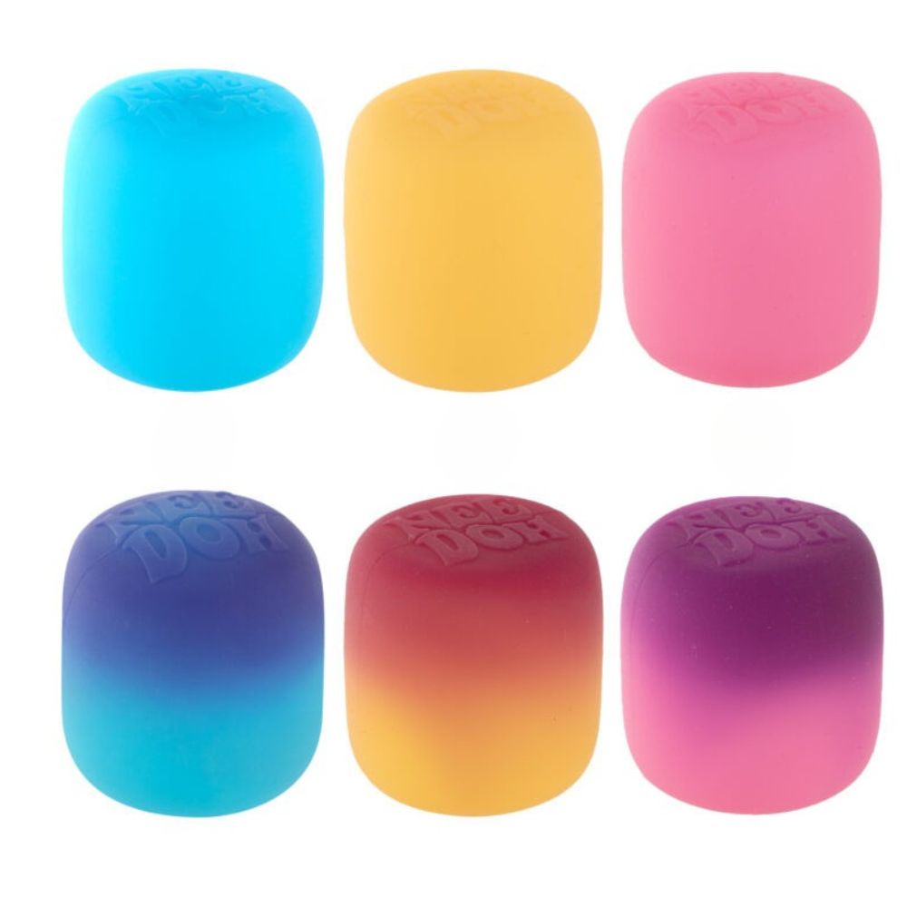 Schylling Needoh Mello Mallo Stressball Set in bunten Farben zur Stressreduktion und Entspannung