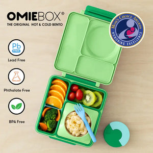 Lunchbox mit Thermoskanne OmieBox – Apfelgrün