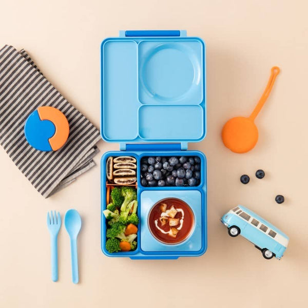 Lunchbox mit Thermoskanne OmieBox – Blue Sky