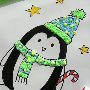 Magic Puffy 3D Marker Set – Neonfarben