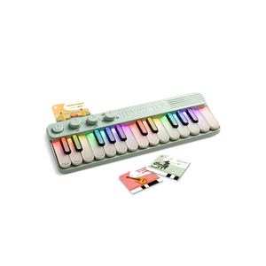 Lern-Keyboard mit Leuchttasten - Kidypiano, Grün (ab 6 Jahren)